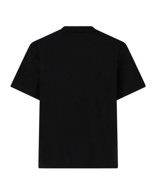 SACAI X CARHARTT WIP Black Jersey T-Shirt for men