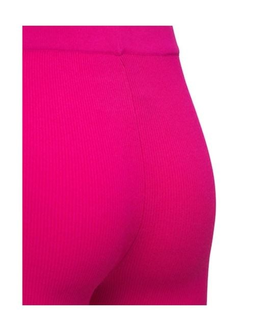 Jacquemus Pink Slim Shorts