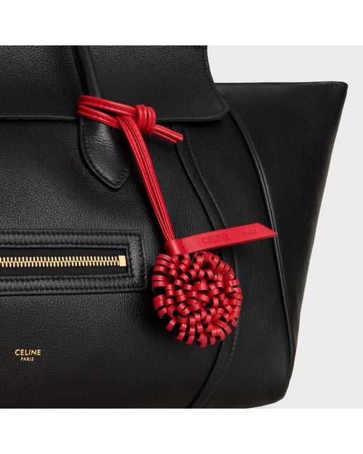 Céline Red Dandelion Charm