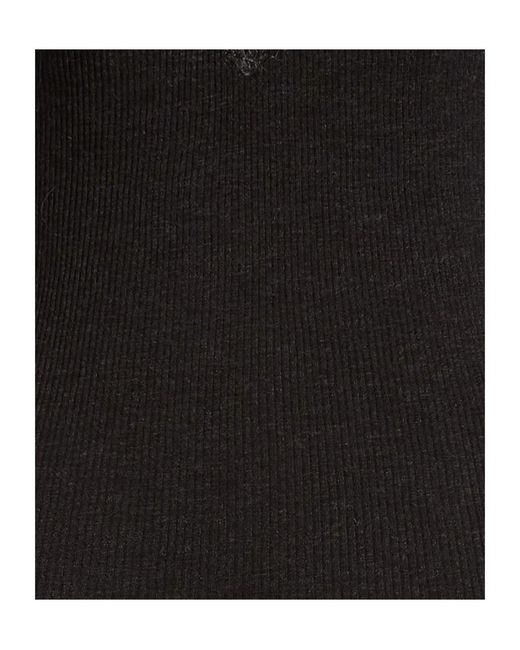 Brunello Cucinelli Black Wool Knit Sleeveless V-Neck Vest