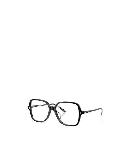 Oliver Peoples White Full-Rimmed Plano Lenses