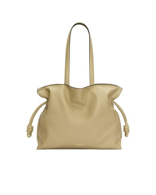 Loewe Natural Large Flamenco Clutch