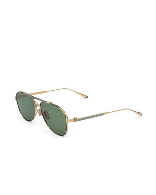 Akoni Green Full Frame Sunglasses for men