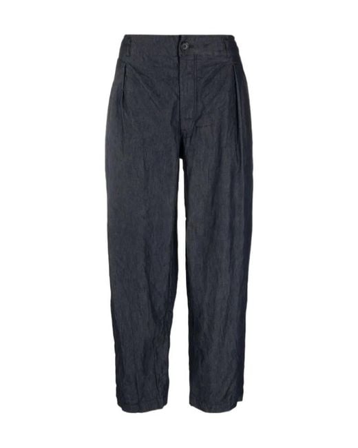 Comme des Garçons Blue Belt Loop Casual Pants for men