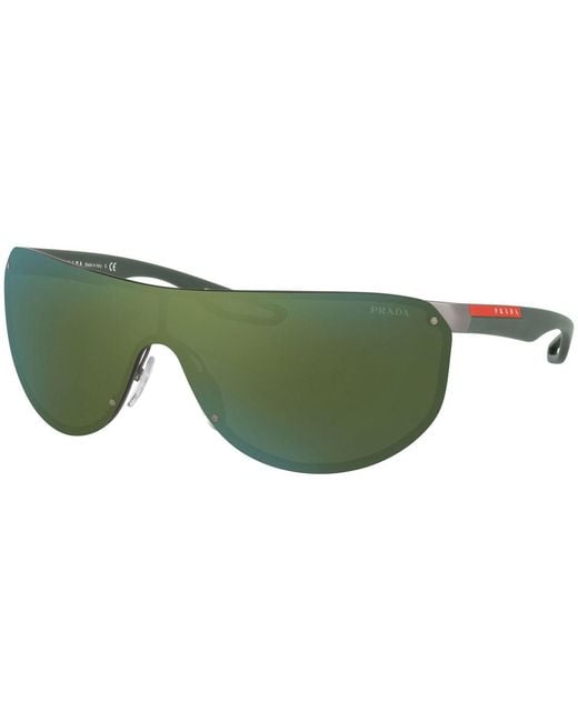 Prada Green Logo Sunglasses for men