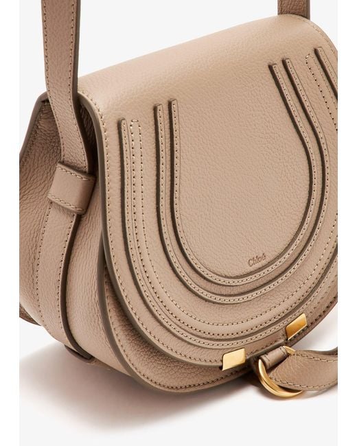 Chloé Natural Chloé Marcie Small Crossbody Bag