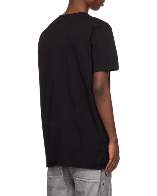 Rick Owens Black Level Jersey T-Shirt for men