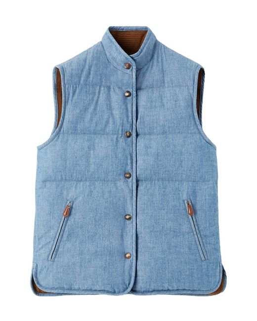 Loro Piana Blue Kris Vest