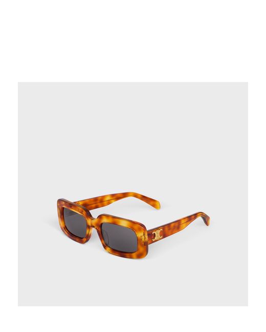 Céline Orange Triomphe Skate 02 Sunglasses for men