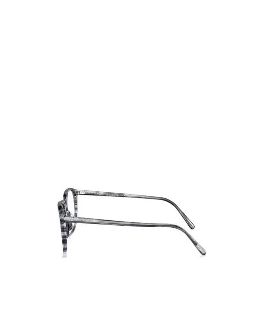 Oliver Peoples White Logo Flat Mirror for men