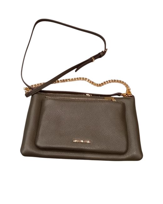 Michael Kors Brown Michael Jet Set Medium Shoulder Bag