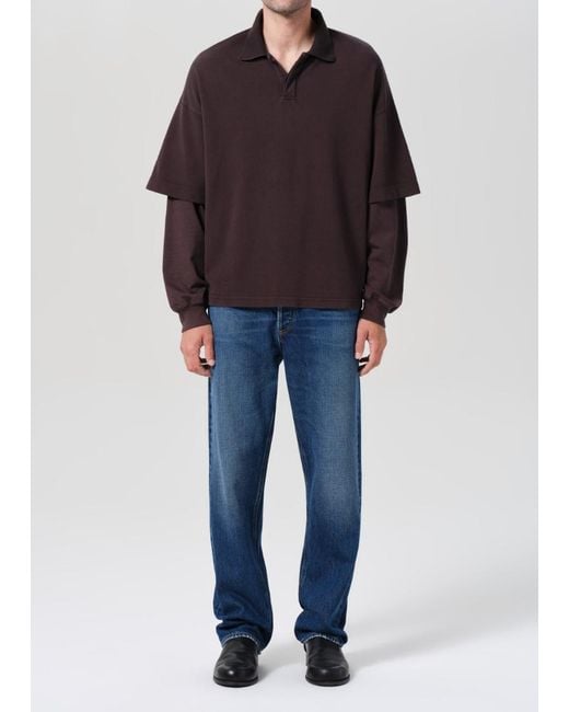 Agolde Blue 90S Straight-Leg Jeans for men