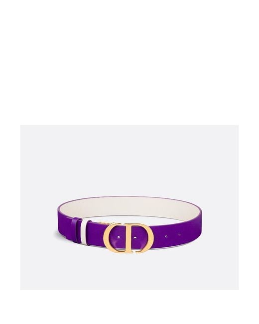 Dior Pink 30Montaigne Reversible Belt