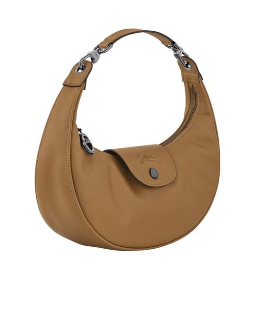 Longchamp Brown Small Le Pliage Xtra Shoulder Bag