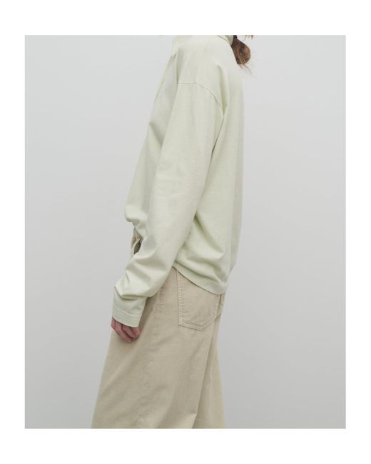 The Row Green Roddie Top In Cotton