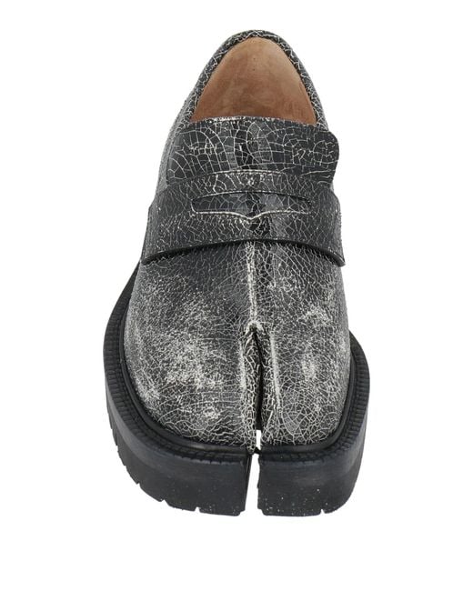 Maison Margiela Gray Lug Sole Loafers