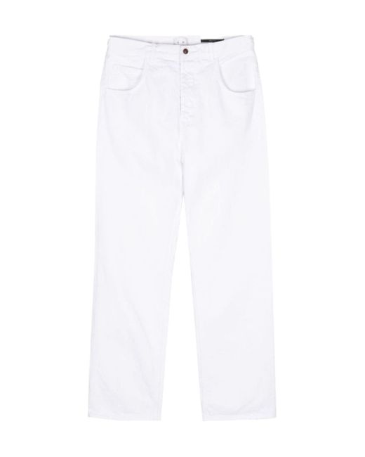 Haikure White Logan Classic Fit Jeans for men