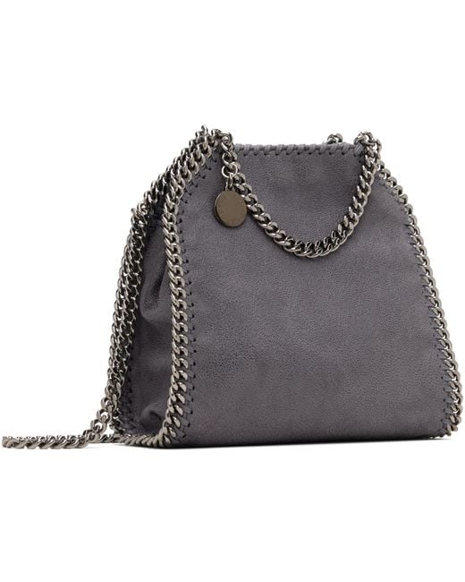 Stella McCartney Purple Falabella Tiny Tote Bag