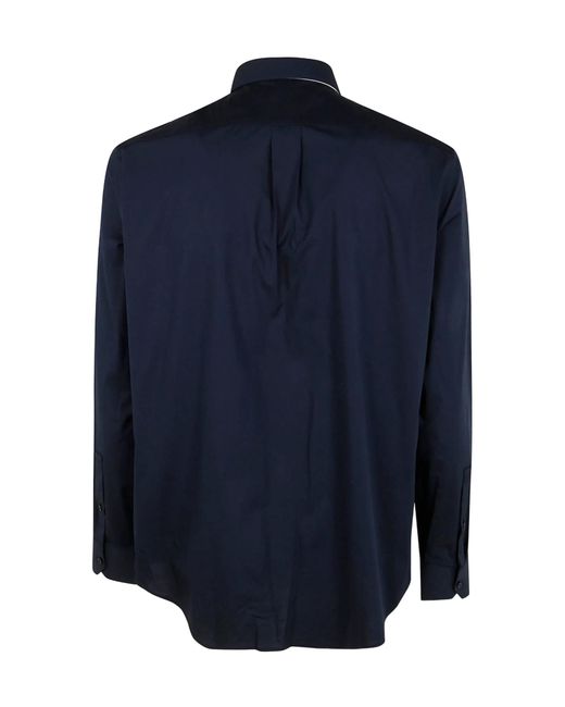 Michael Kors Blue Cotton Shirt for men