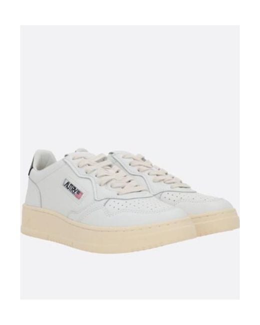 Autry White Tie Low-Top Sneakers for men