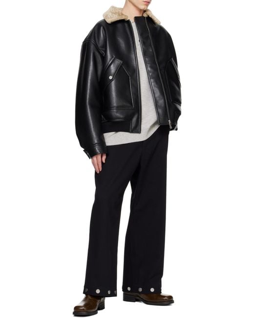 Nanushka Black Lude Jacket for men