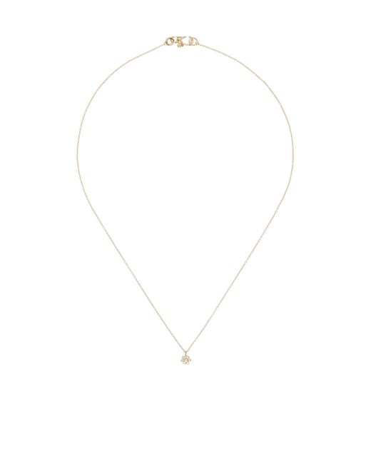Sophie Bille Brahe White Lily Fleur Simple Necklace