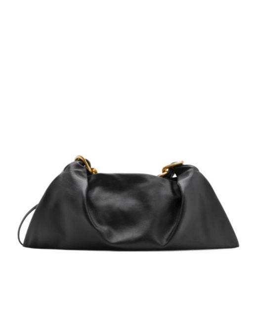Burberry Black Medium Swan Bag