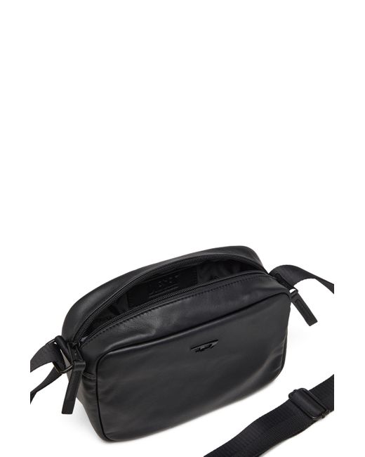 DIESEL Black Rave Shoulder Bag for men