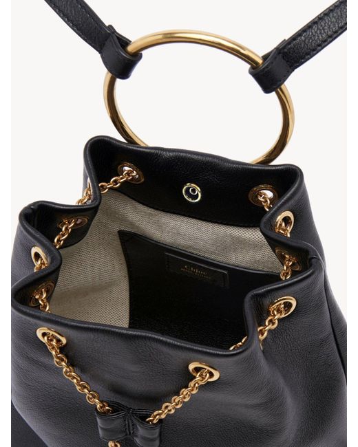 Chloé Black Bracelet Backpack
