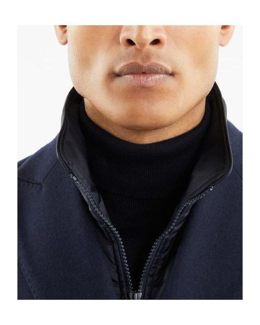 Fay Blue Double-Breasted Jacket for men