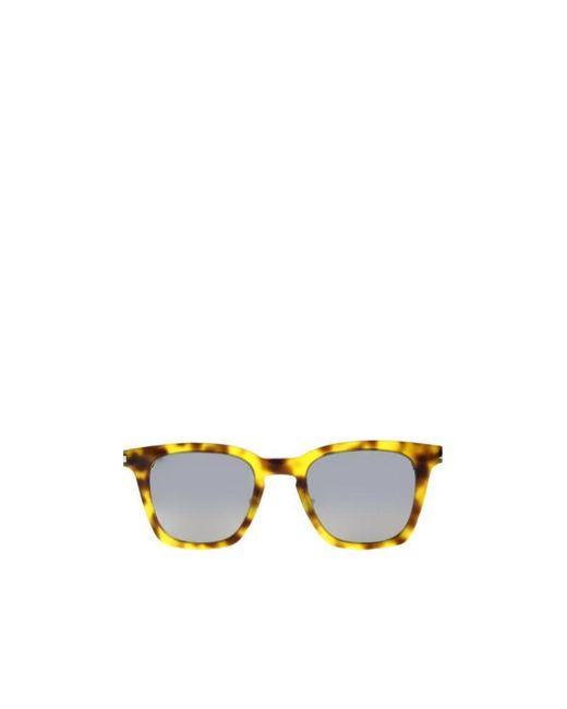 Saint Laurent Multicolor Logo Sunglasses for men