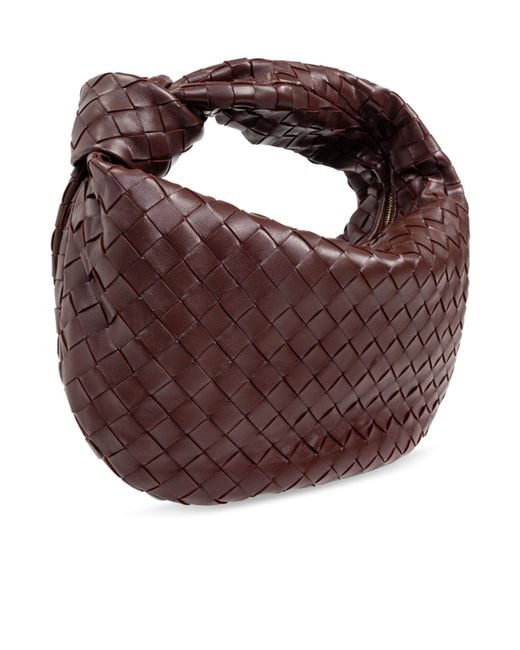 Bottega Veneta Brown Jodie Small Shoulder Bag