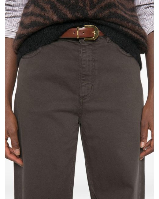 P.A.R.O.S.H. Gray Five-Pocket Jeans