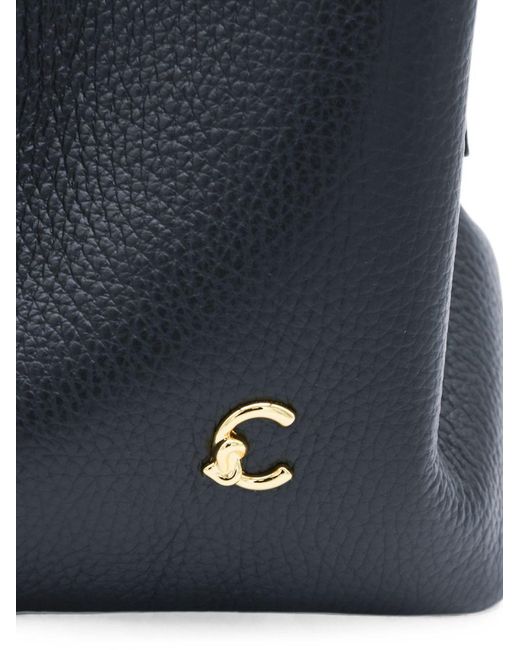 Coccinelle Blue Slouchy Shoulder Bag