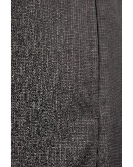 Givenchy Gray 4G Embroidered Straight-Leg Trousers for men
