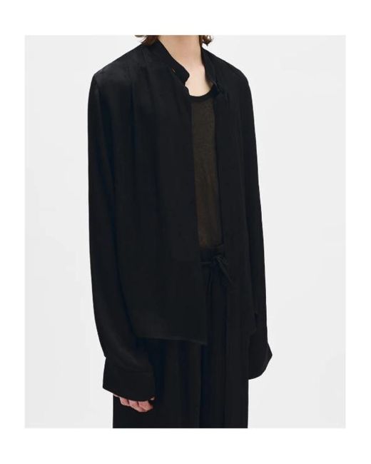 Ann Demeulemeester Blue Adrik Blouse for men