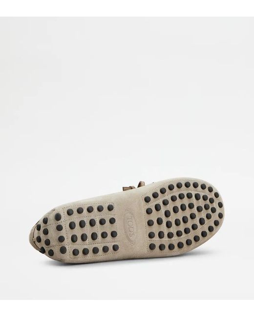 Tod's White Gommino Loafers for men