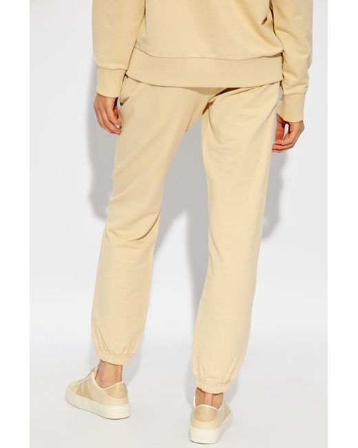 Moncler Natural Logo Patch Track Pants
