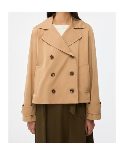 iBlues Natural Double-Breasted Jacket