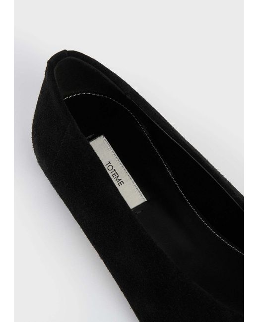 Totême Black Totême Slip Ballerinas