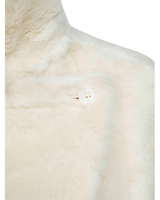 Max Mara White Cape