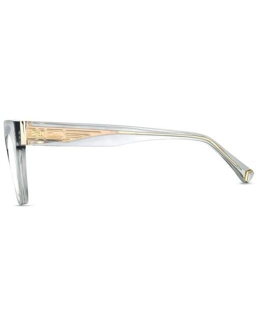 Cazal White 5000 Cat-Eye Glasses for men