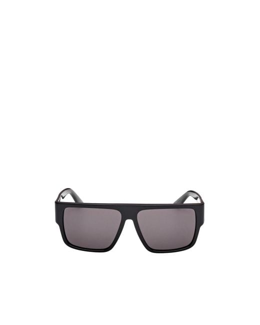 Gcds Gray Square-Frame Sunglasses for men