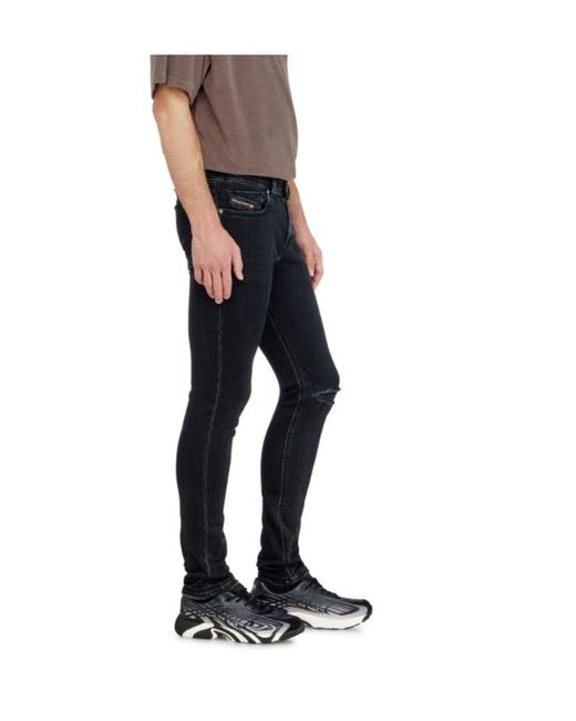DIESEL Blue Skinny Jeans Low Waist 1979 Sleenker for men