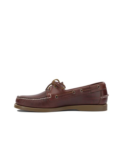 Sebago Brown Round-Toe Casual Shoes for men