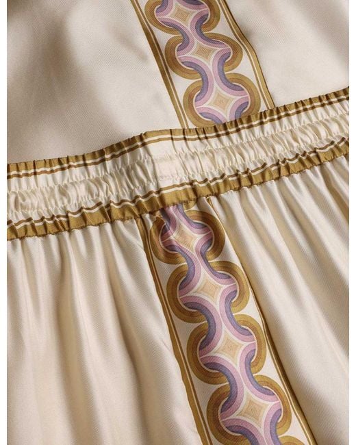Zimmermann Natural Luna Retro Track Pants