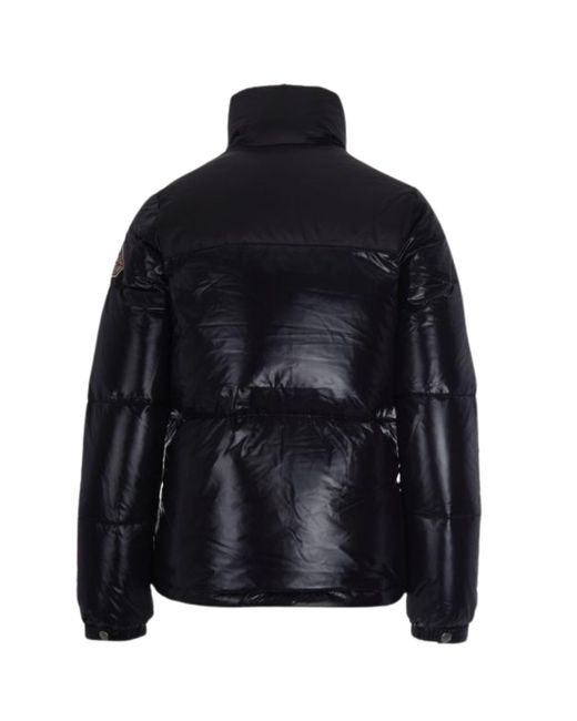 Pyrenex Black Long Sleeve Cotton Coat