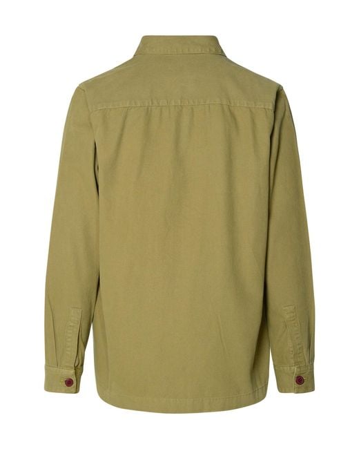 Barbour Green Long-Sleeved Shirt for men