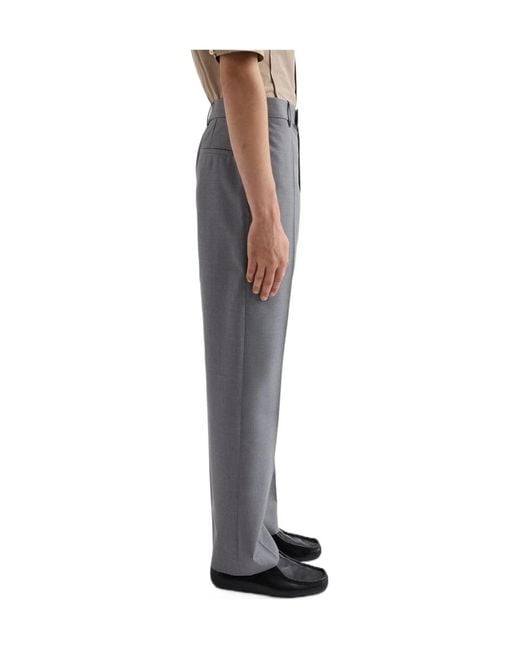 Jil Sander Gray 219 Tailored Pants for men