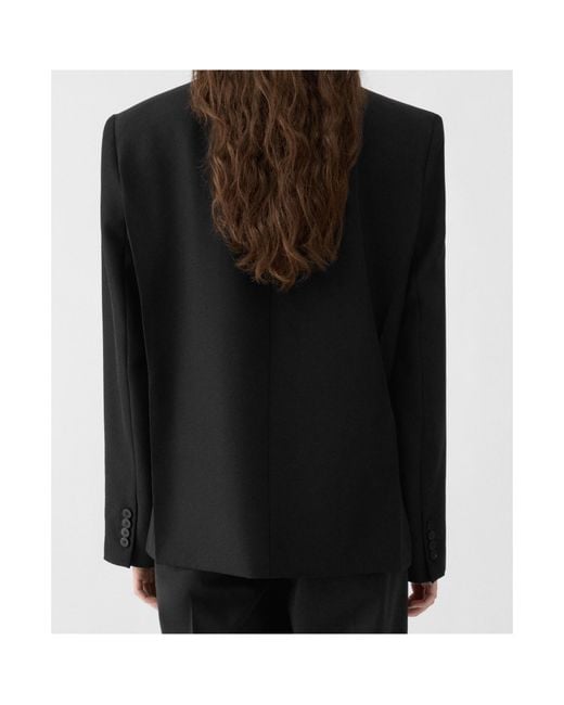 Jacquemus Black Single-Breasted Wool Blazer